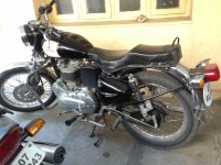 Black Royal Enfield Bullet Electra 5S