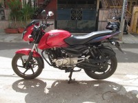 Red Bajaj Pulsar 150 DTSi