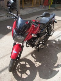 Red Bajaj Pulsar 150 DTSi