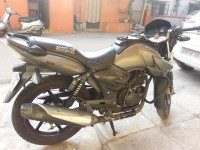 Grey TVS Apache RTR 160