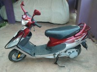 Red TVS Scooty Pep Plus