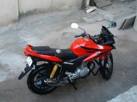 Red Honda CBF Stunner