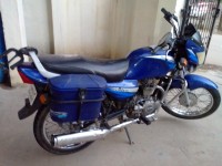 Blue Bajaj Caliber 115