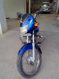 Blue Bajaj Caliber 115