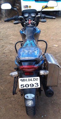 Black & Blue Bajaj Discover DTSi 135