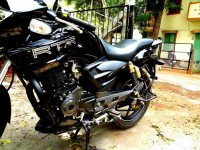 Black TVS Apache RTR 180