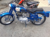 Blue Royal Enfield Bullet Standard 350