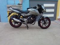 Silver Bajaj Pulsar 150 DTSi