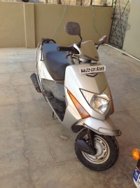 Silver Grey Honda Dio