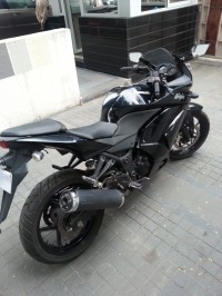 Black Kawasaki Ninja 250R