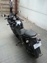 Black Kawasaki Ninja 250R