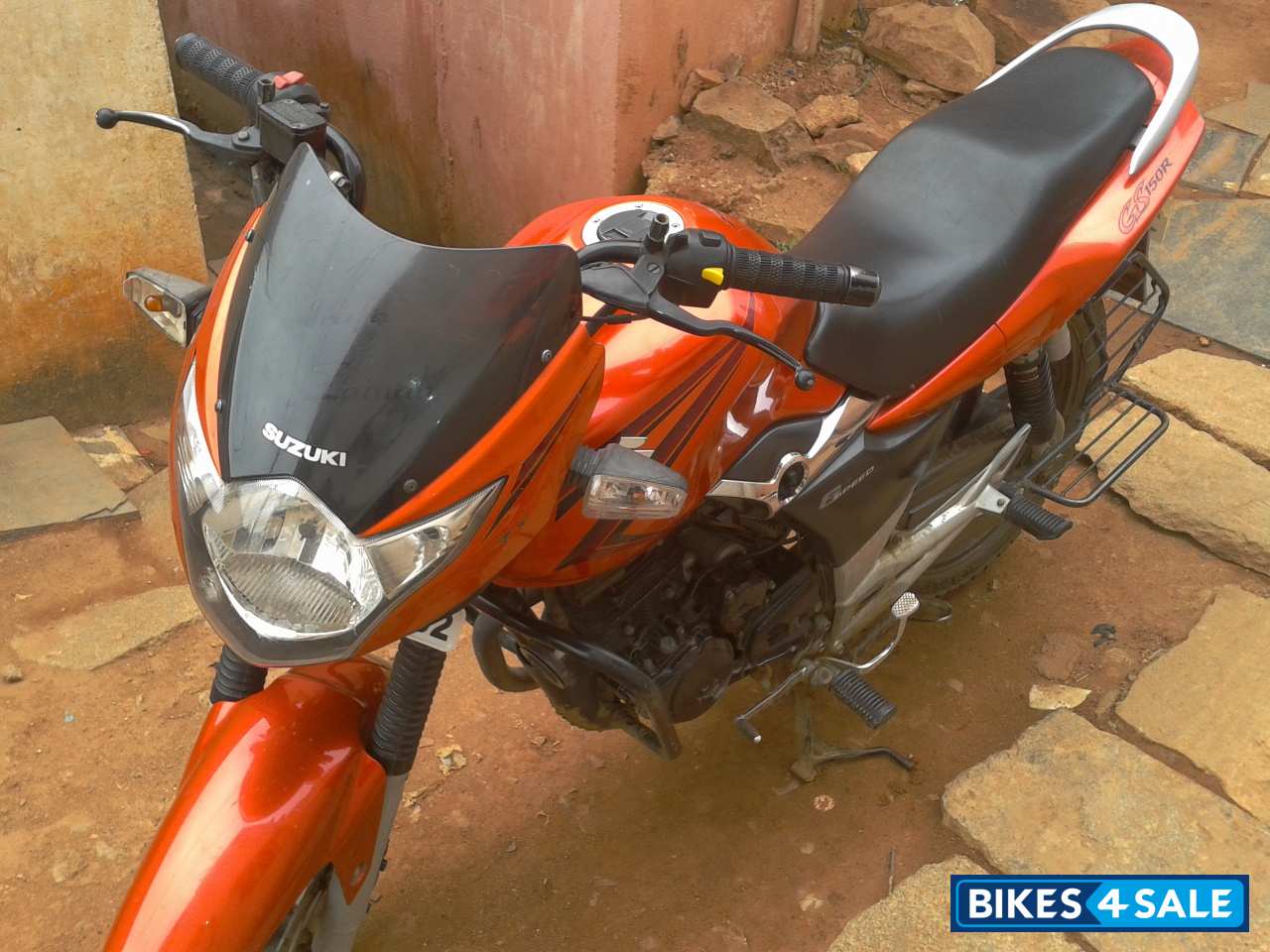 Max Candy Orange Suzuki GS 150R