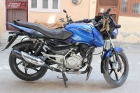 Blue Bajaj Pulsar 150 DTSi