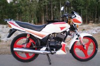 White Yamaha RXZ