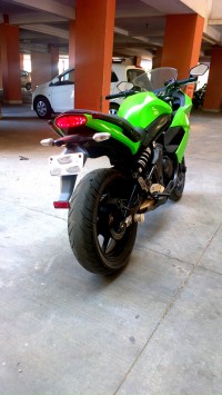 Green Kawasaki Ninja 650R