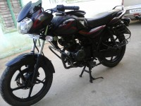 Black & Red Bajaj Discover DTSi 150