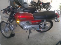 Red Yamaha RX 100