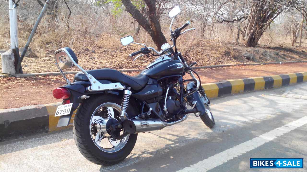 Black Bajaj Eliminator