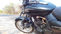 Black Bajaj Eliminator