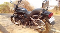 Black Bajaj Eliminator