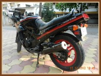 Black-red Kawasaki Ninja EX-500 (GPZ-500)