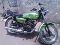 Shiny Green Yamaha RX 135