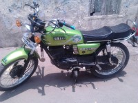 Shiny Green Yamaha RX 135