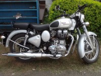 Silver Royal Enfield Classic 350