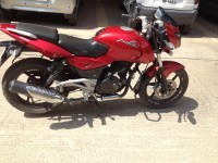 Red Bajaj Pulsar 180 DTSi