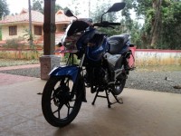 Blue Bajaj Discover 125 ST