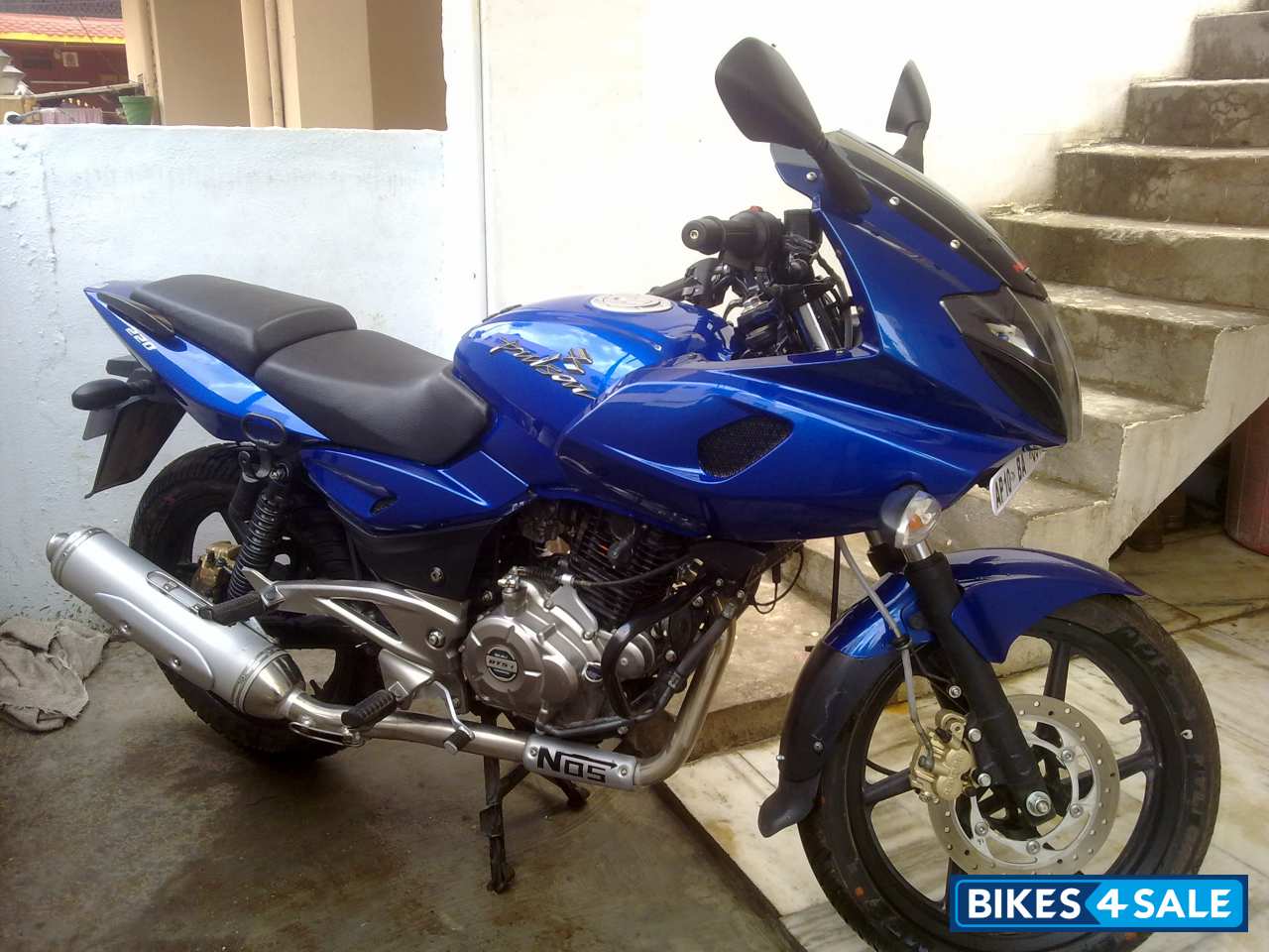 Blue Bajaj Pulsar 220 DTSi Picture 2. Bike ID 113447. Bike located in ...