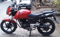 Red & Black Bajaj Pulsar 150 DTSi