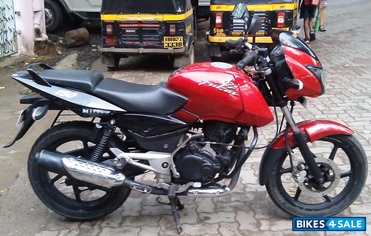 Red & Black Bajaj Pulsar 150 DTSi for sale in Mumbai. Awesome condition ...