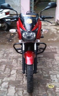 Red & Black Bajaj Pulsar 150 DTSi