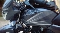 Grey Honda CB Shine