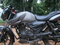 Grey TVS Apache RTR 160