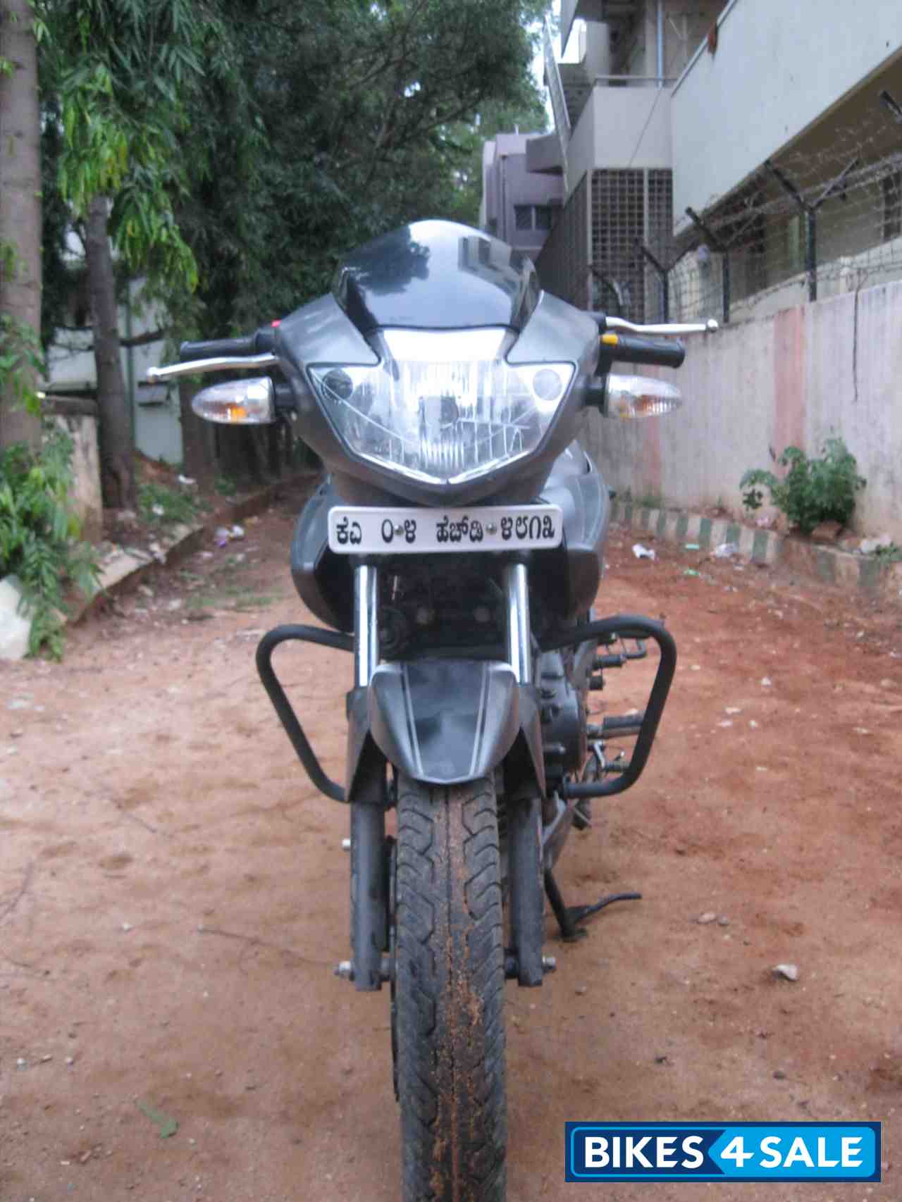 Used 10 Model Tvs Apache Rtr 160 For Sale In Bangalore Id Grey Colour Bikes4sale