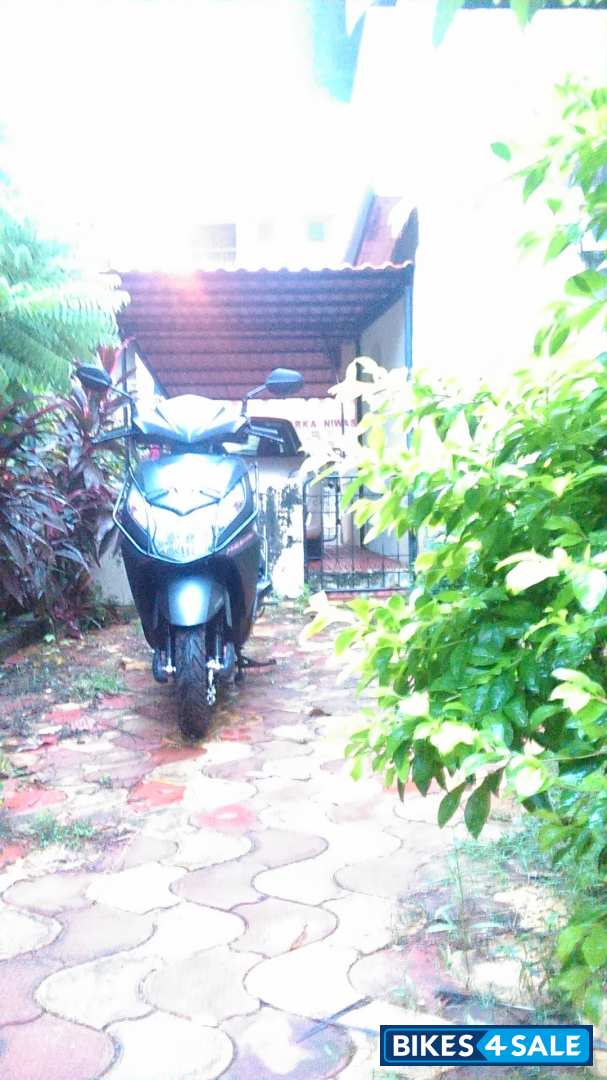 Matte Black Honda Dio