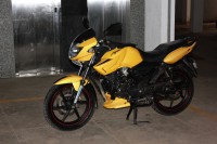 Yellow TVS Apache RTR 160