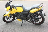 Yellow TVS Apache RTR 160