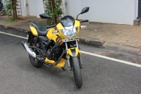 Yellow TVS Apache RTR 160