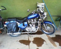 Blue Royal Enfield Bullet Standard 350