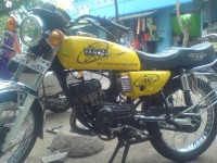 Yellow Yamaha RXZ