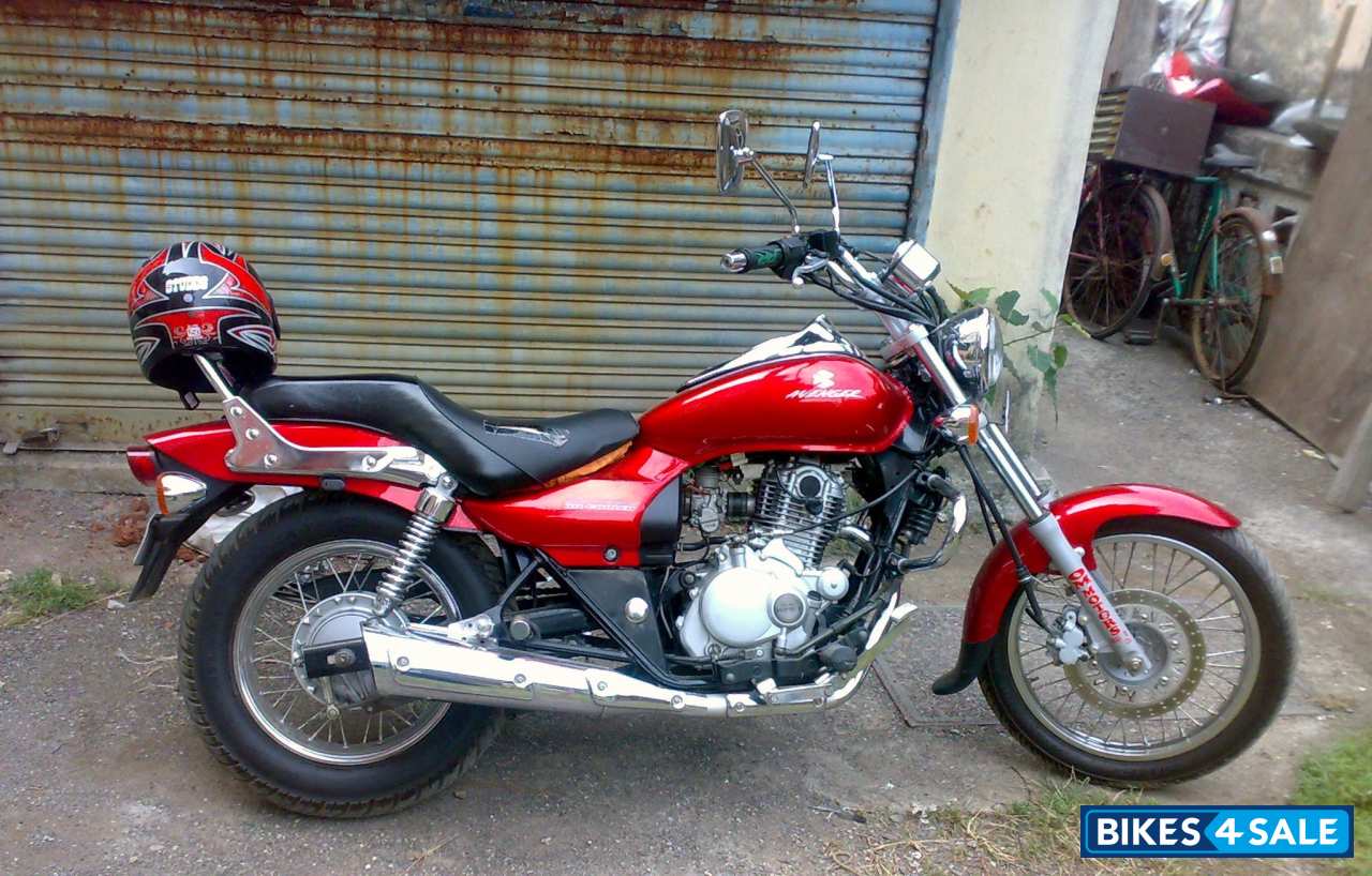 Red Bajaj Avenger