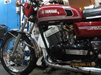 Red Yamaha RD 350