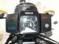 Black Yamaha RX 135