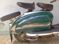 Dark Green/silver Vintage Scooter Lamby 150