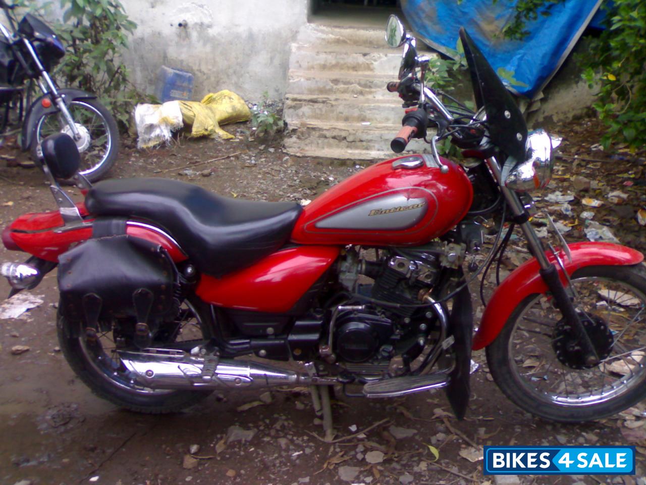 Red Yamaha Enticer