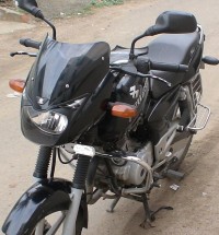 Black Bajaj Pulsar 150 DTSi