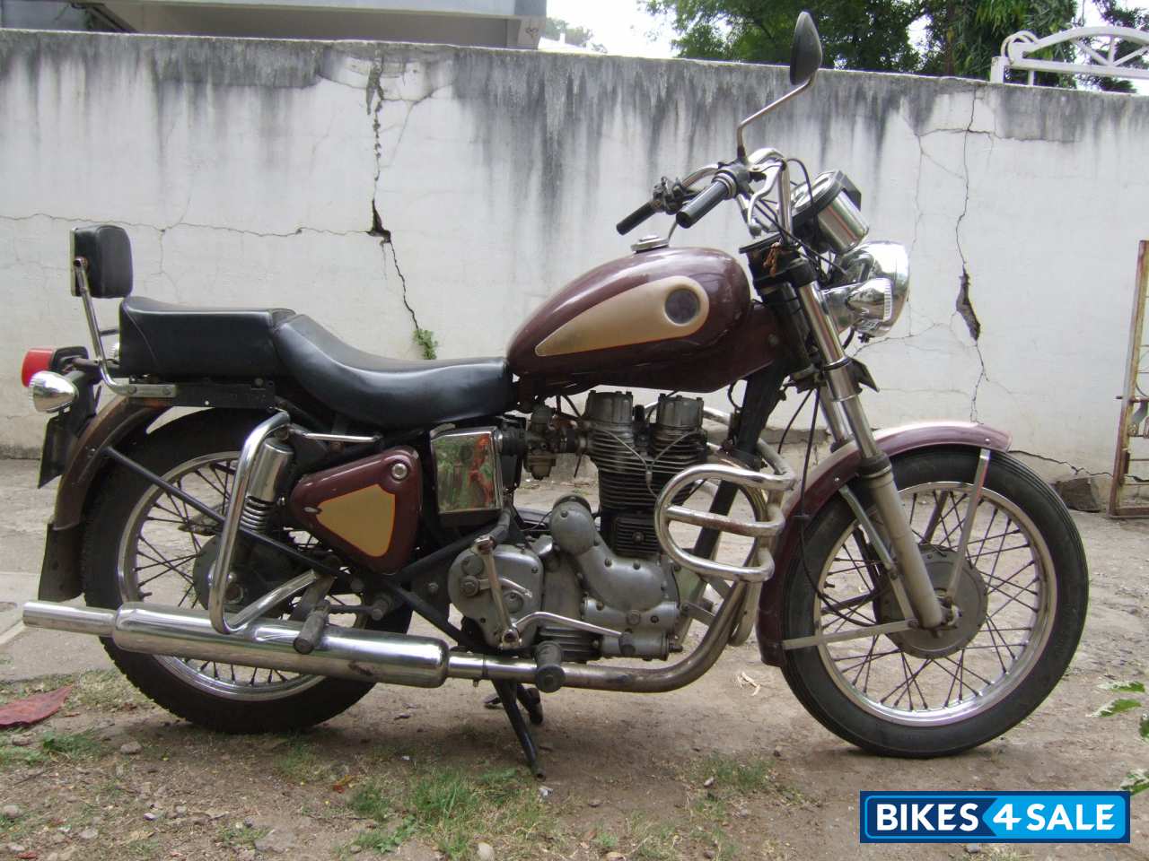 Original Brown Royal Enfield Lightning 535